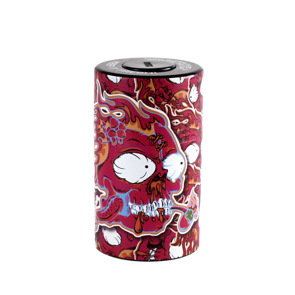 Wholesale Cheap Price Plastic Storage Jars High Quality Airtight Herb Jar Container Stash Can for Tobacco