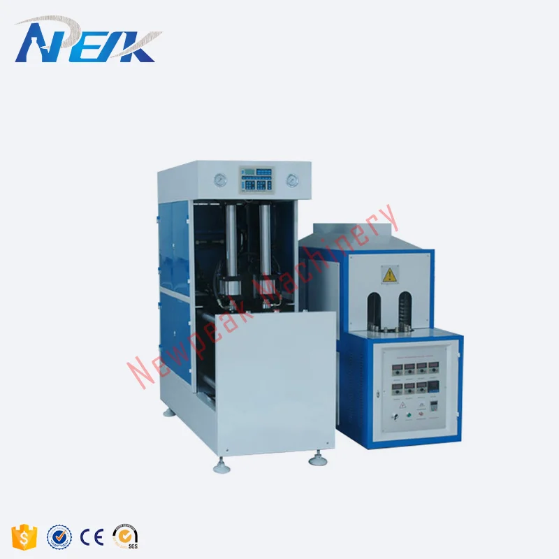 Best price semi-automatic PET blow molding machine with CE