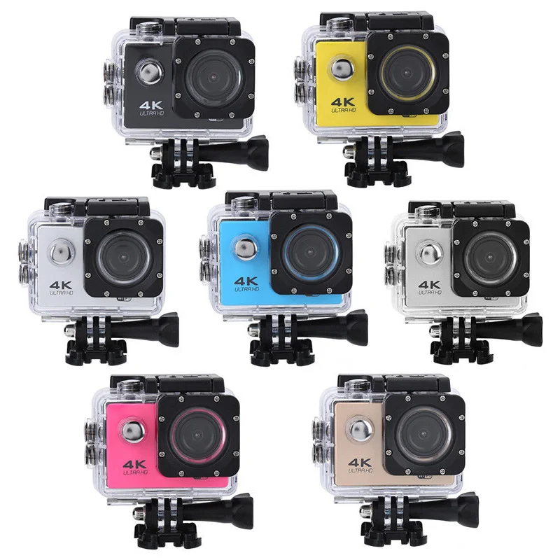 2021 New 4k wifi action camera dual screens action cam sports cam wholesale high quality sport camera