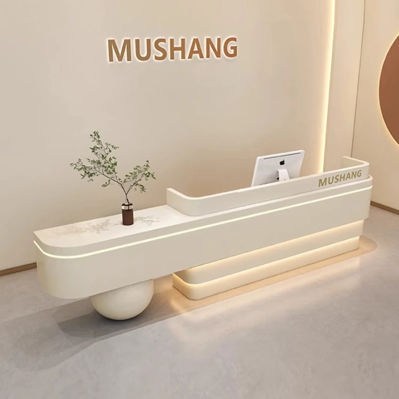 QT-51 escritorio офисная мебель набор столов scrivania rezeption современный ресепшн роскошный салон красоты