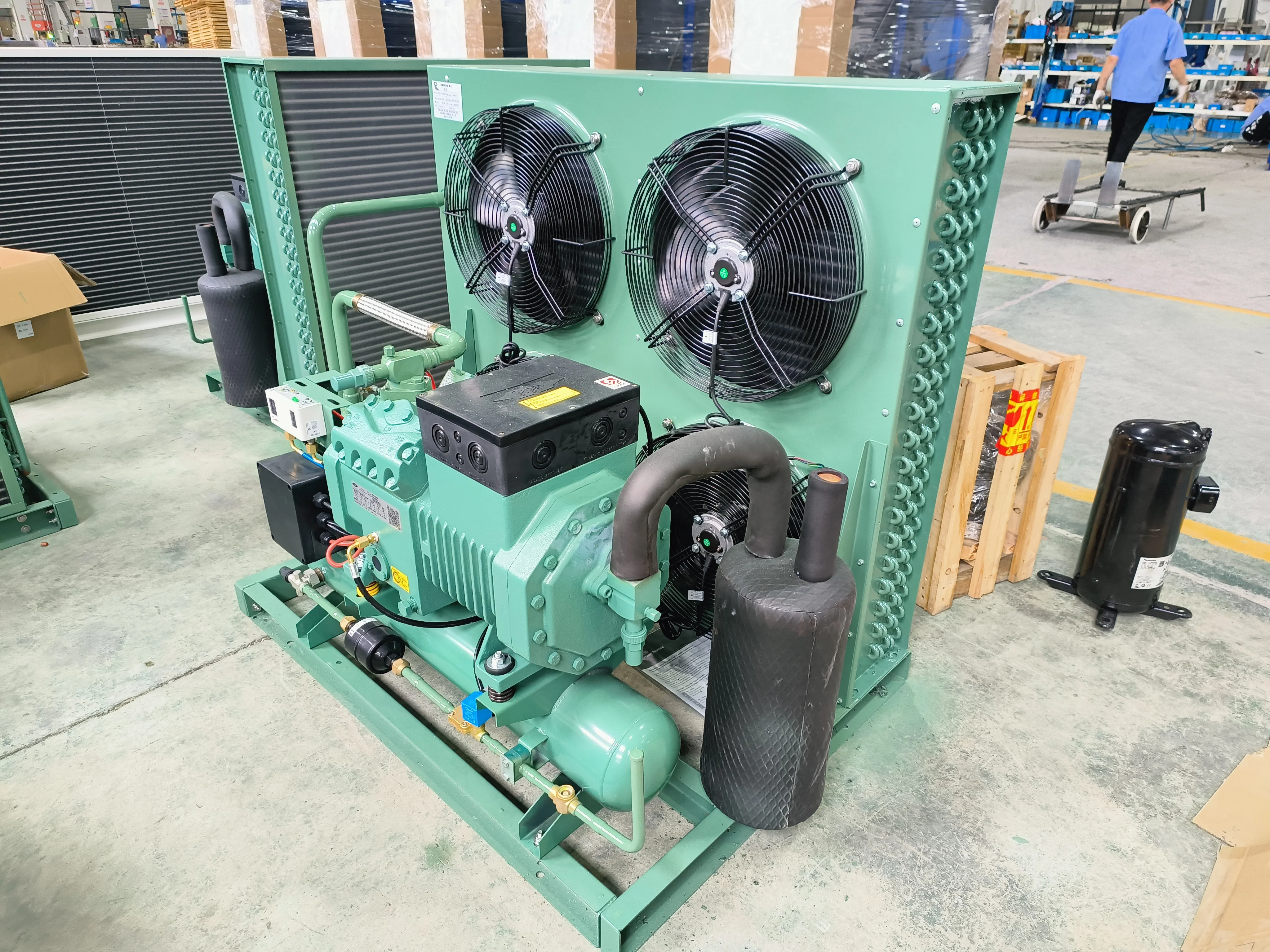 RuiXue New Walk-In Freezer Condensing Unit with Energy-Saving Compressor Motor
