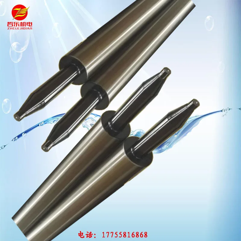 Embossing Aluminum Guide Roller Extrusion Shaft For Coating Machine Factory Supplier