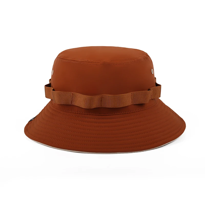 Fashion Fisherman Cap Unisex Luxury Plain Winter Summer blank Men Bucket Hat Equipped with decorative tape wide brim caps