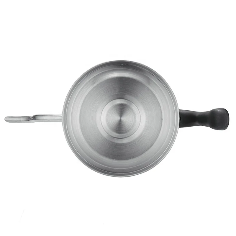 Z Ecocoffee Stainless Steel Gooseneck Plastic Handle Tea Coffee Drip Over Coffee Kettle With Thermometer