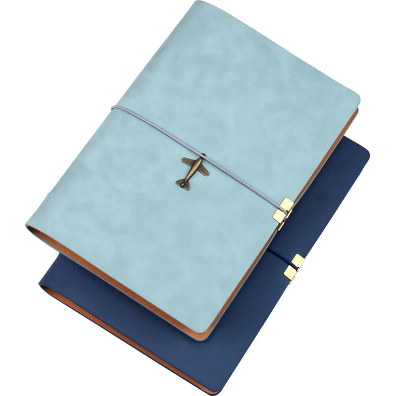 Wholesale Custom PU Leather Planner Printing Diary Creative Travel Journal