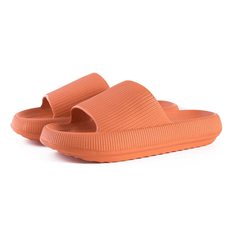 2022 Thick Platform Bathroom Home Slippers Soft Sole EVA Indoor Slides Sandals Summer Non-slip Sandals for Women and Ladies