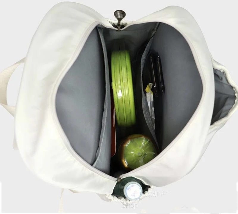 Large Polyester Badminton Squash Racket Padel Racquet Bag Pickleball Tennis Backpack Sports Gym Padel Racquet Pickleball Bag