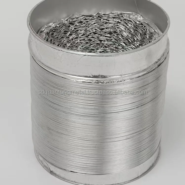 Encrypted and thickened kitchen range hood aluminum foil pipe row manufacturer telescopic exhaust pipe ventilation pipe