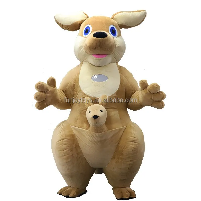 Advertising Giant Inflatable Kangaroo Costume animal inflatable mascot costume for Party