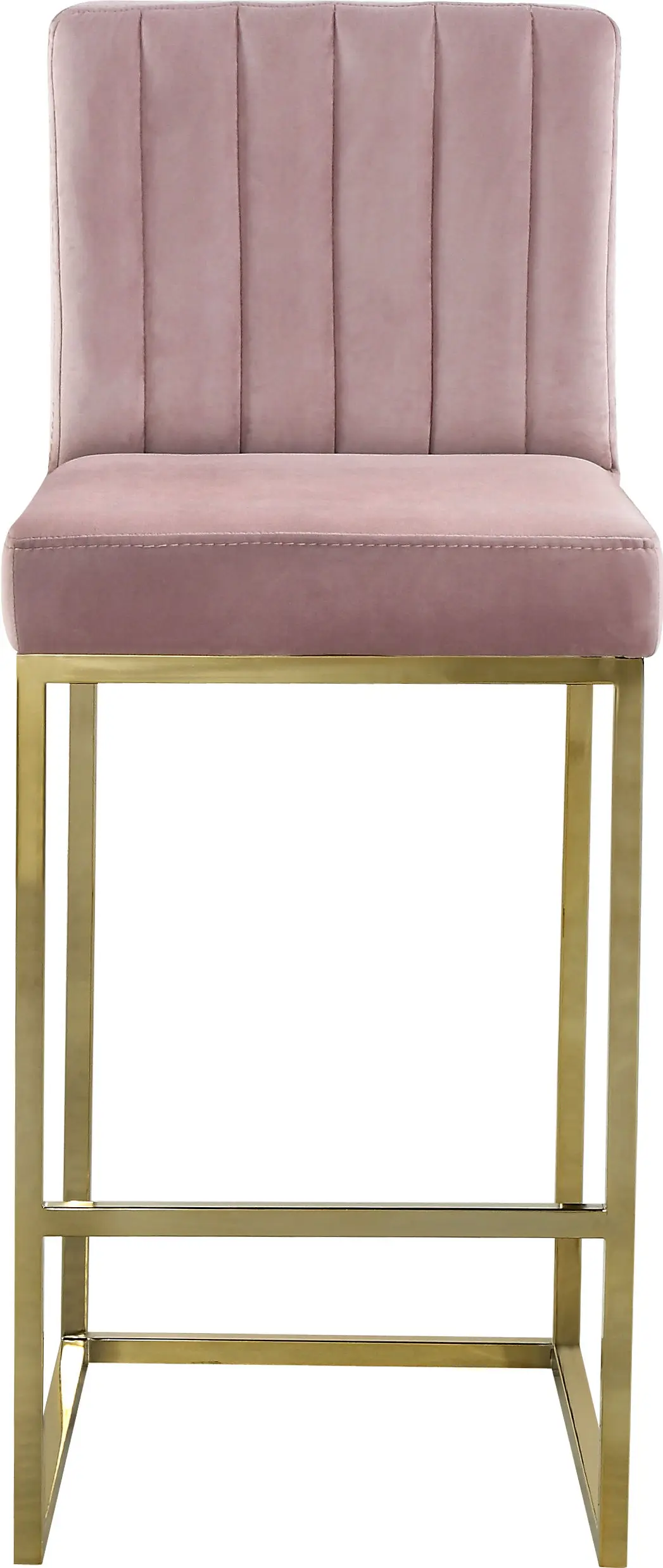 Рамка из золотистого металла барная стойка стулья с высокой спинкой розовый барный стул из нержавеющей стали
