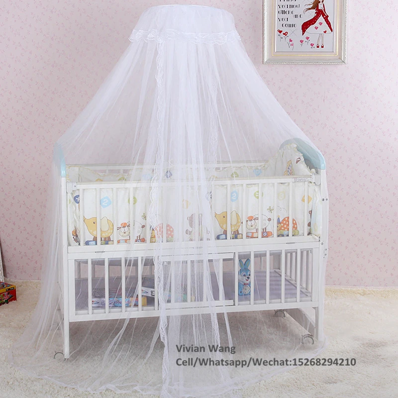 Mosquito Net for Cot, Crib&Cot Bed - Baby Mosquito Insect Net - Cat Net with Zipper Feature for Quick, Easy Access to Your Baby