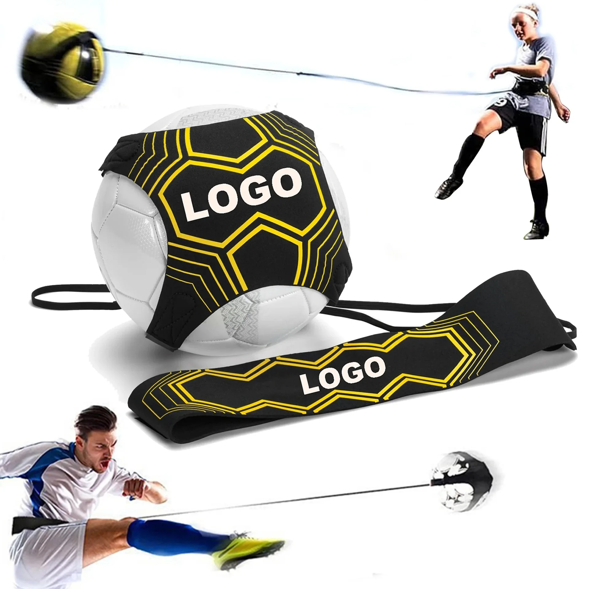 FDFIT Custom Logo Professional Adult Children Football Kick Trainer Soccer Training Belt Football Training Equipment