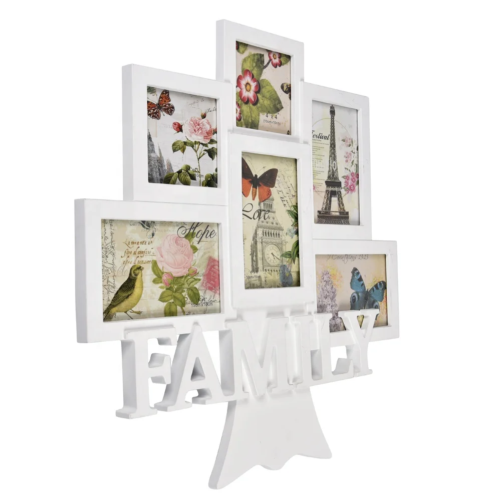 Wholesale Decorative Minimalist Protection Photos Dedicated White Photo Frame