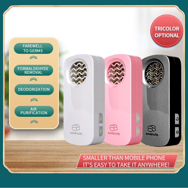 Portable Car Air Purifier for Home Office and Car Use Second Hand Smoke Removal