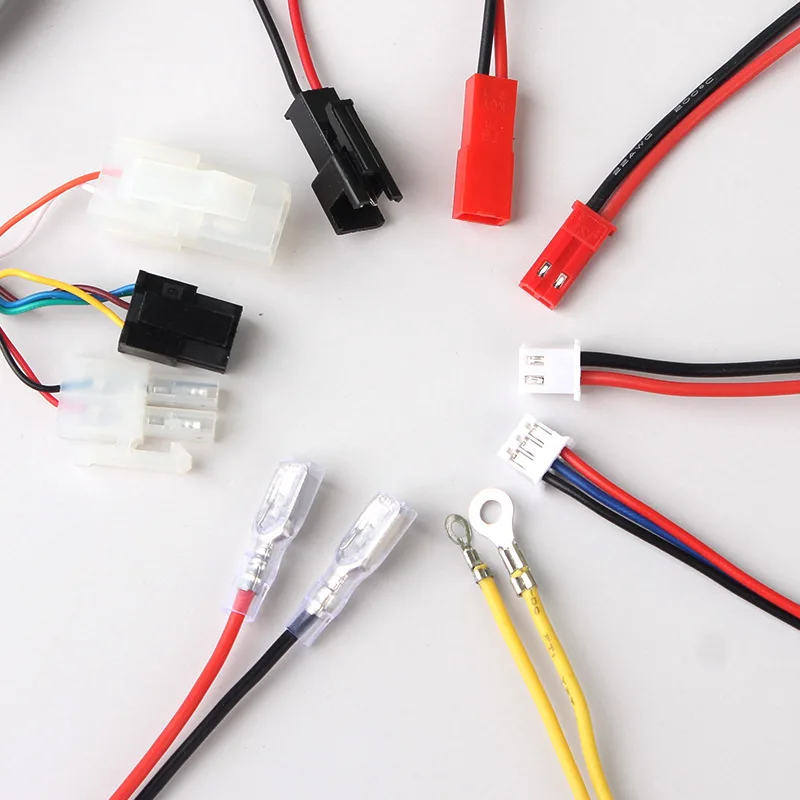  Изготовленная на заказ Монтажная схема шаг 1 25 мм 2 0 2.54mmv3.96mm 4 сборки Molex ВХ XH JST разъем жгута проводов