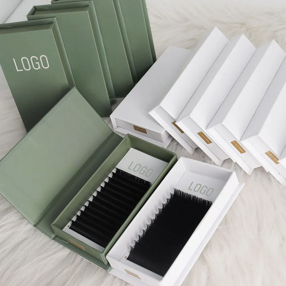 Cashmere Matte Black C CC D DD Curl 0.05 0.07 Lash Extension Split Tips Premium Soft Spike Individual Eyelash Extension