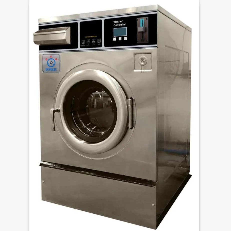 10kg steam heating coin operated washer extractor