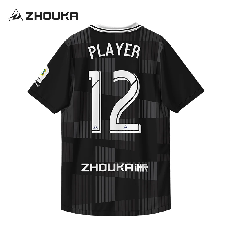 High Quality Customized Sponsor Logo Soccer Jersey Uniform Sport Training Classic Football Jerseys For Adult And Kids