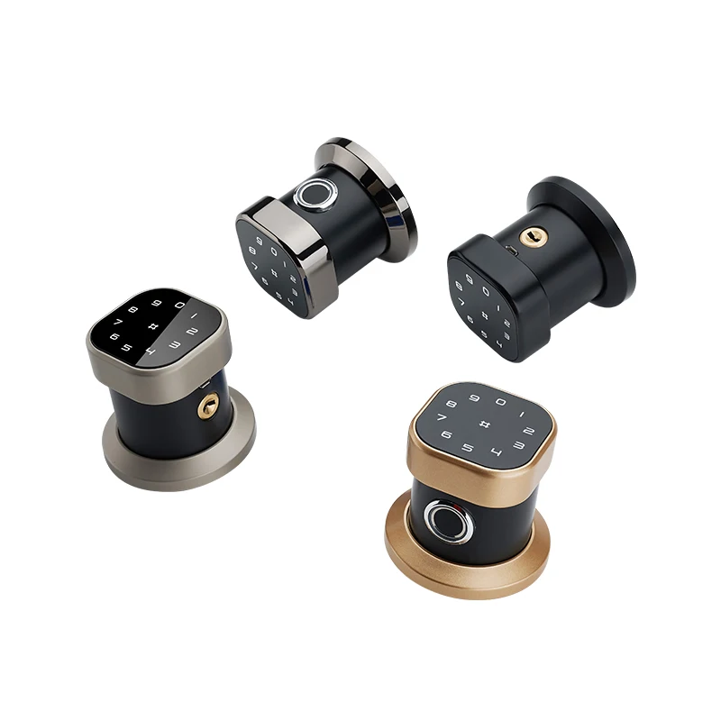 Дистанционное управление через приложение TT, защита от кражи, отпечатков пальцев, Небьющийся дверной замок с синими зубьями для велосипеда