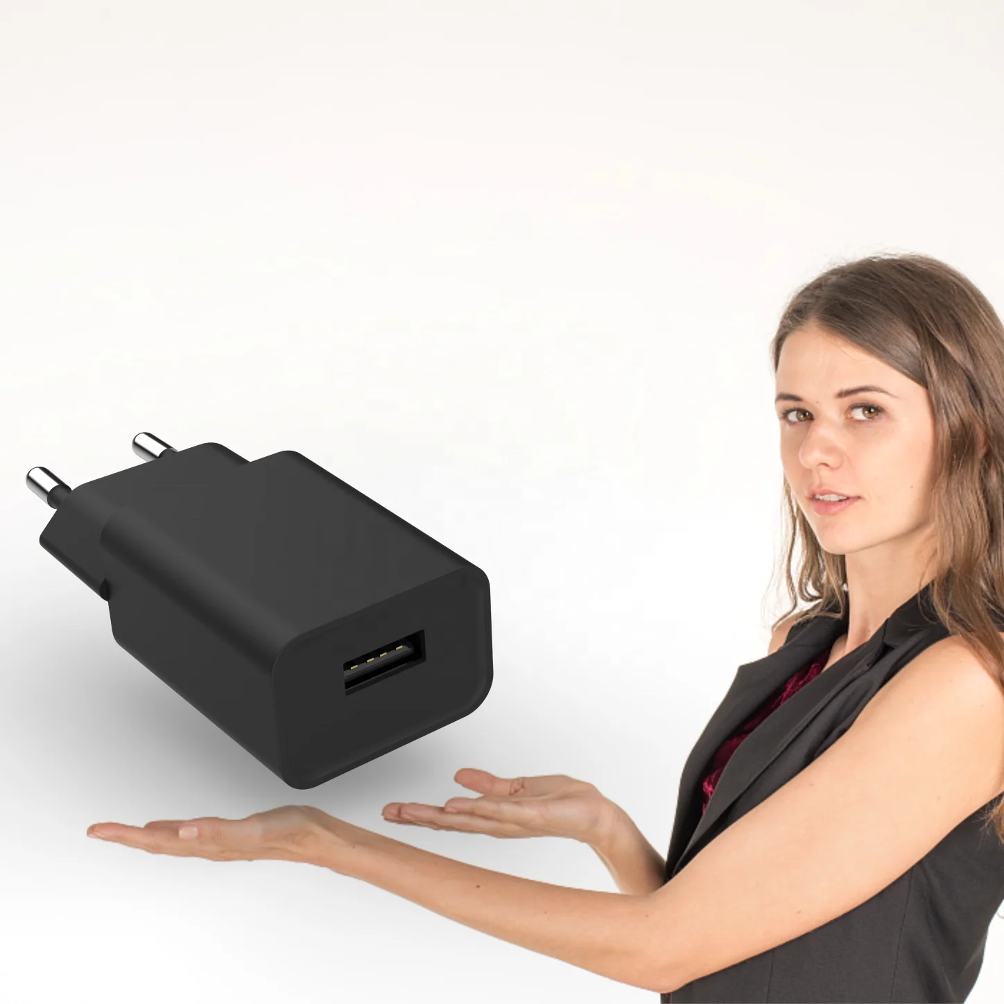 EU Plug Usb Charger Ac 110v 220v 230v 240v Dc 5v 2a 2.1a Usb Power Adapter For Clock Cctv Led