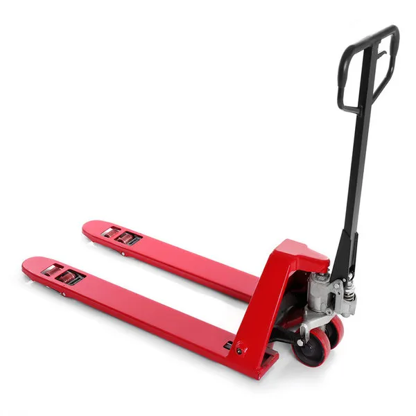High Quality Heavy Duty Trolley 5000kg With Competitable Price Low Single Fork Hand Pallet Truck