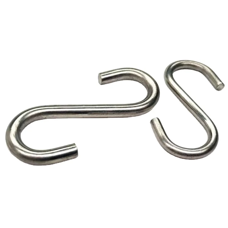 Stainless steel receiving hook thickened traceless S hook
