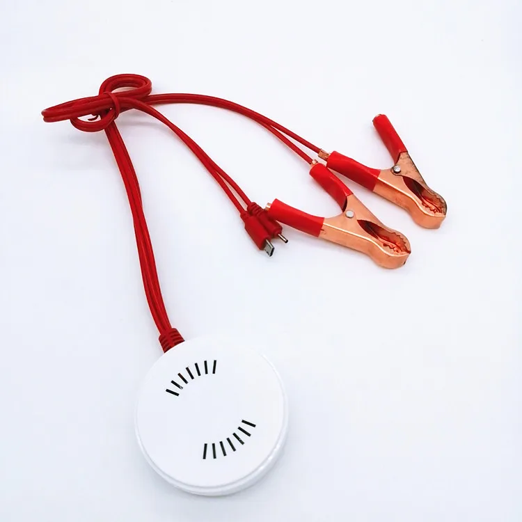 Высококачественный зажим типа «крокодил» 4 usb 2 в 1 кабель Выход DC 5V 2A ЖК-зажим зарядное устройство