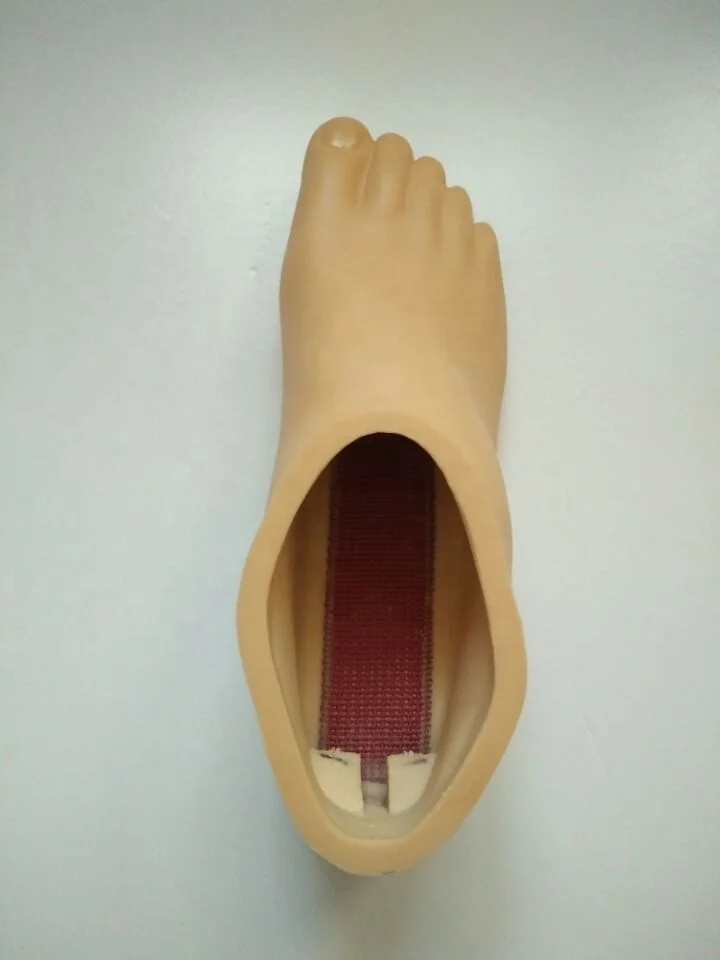 Carbon fiber artificial foot prosthetic foot cover/foot shell