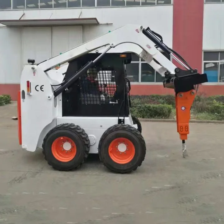 diesel wheels skid steer loader with attachment crawler track loader skid steer with epa engine
