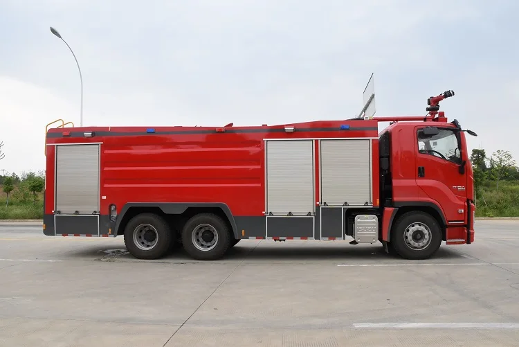 6*4 известный японский бренд пожарная машина 16Ton Isuzu VC Giga 460hp грузовик со