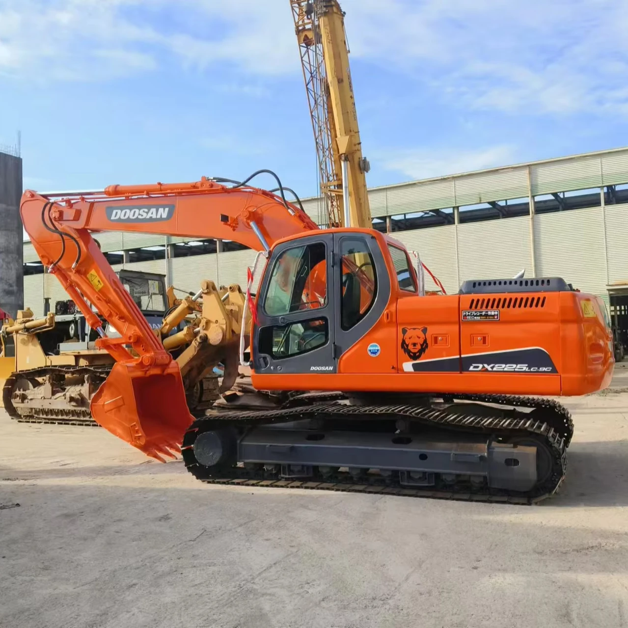 Free parts used Korea made Doosan excavator DX225LC-7 DX260 DX300 DH225 DH300 DH370 DH500 Model excavators