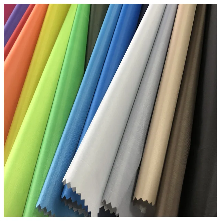 210T Polyester Taffeta Fabric waterproof silver coated Anti-UV for car cover tent umbrella