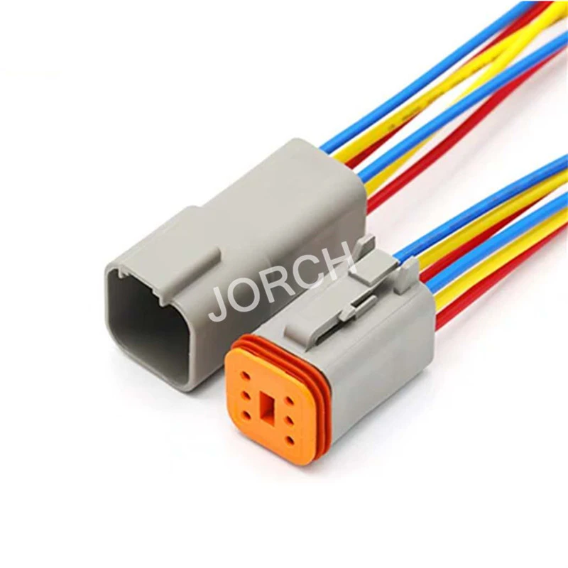 DT04-4P DT04-4S 4P Pin Way DT Series Automotive  wiring harness socket custom-made waterproof wire harness