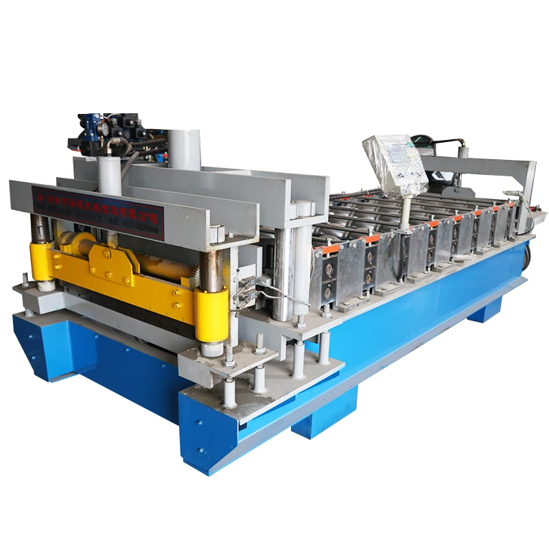 HAIDE Best Seller concrete roof tile making machine rotary sheet metal machine
