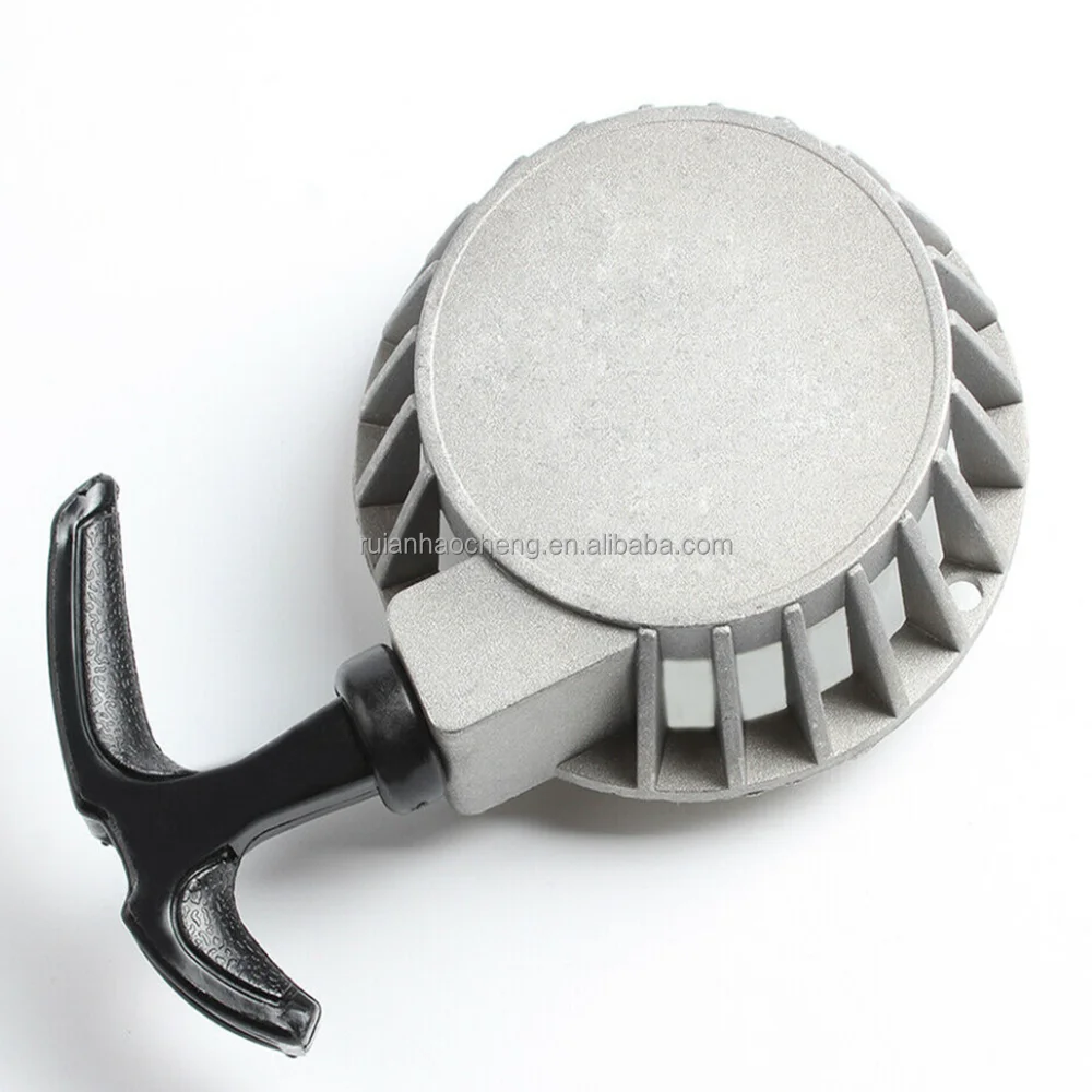 Aluminum Pull Start Starter Recoil for 47cc 49cc Mini Pocket Bike ATV-Silver