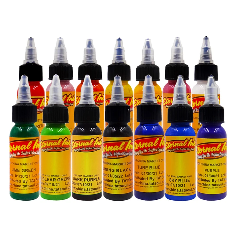 
Eternal 14color plant tattoo pigment ink 