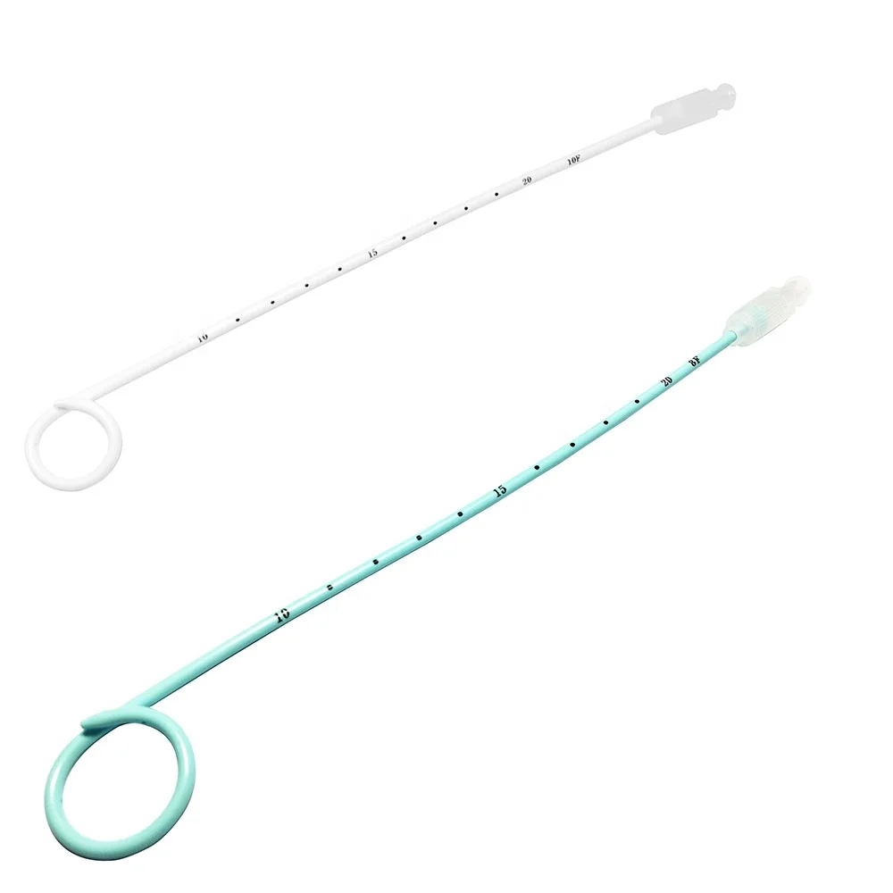 
disposable medical pigtail drainage catheter for thoracic, nephrostomy and abdominal drainage 