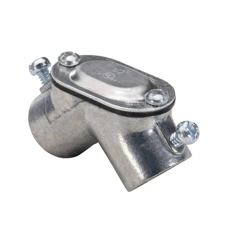 Emt To EMT Zinc 90 Degree Pulling Elbow 3/4 in