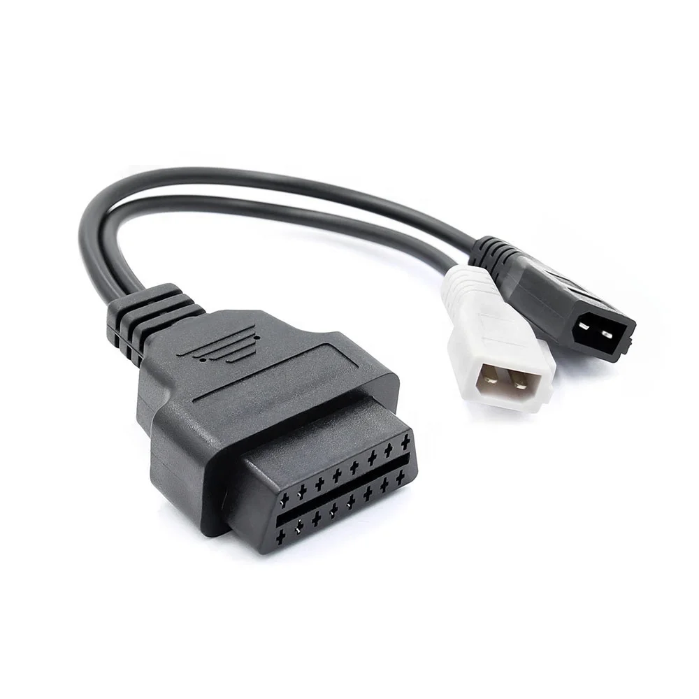 Best Selling 2 Pin OBD2 Connector 12V OBD1 to OBD2 Adapter Diagnostic for Audi
