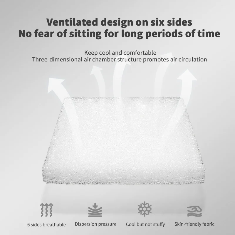 Высокополимерный материал poe Подушка 4d воздушное волокно удобная и дышащая подушка из полиэстера