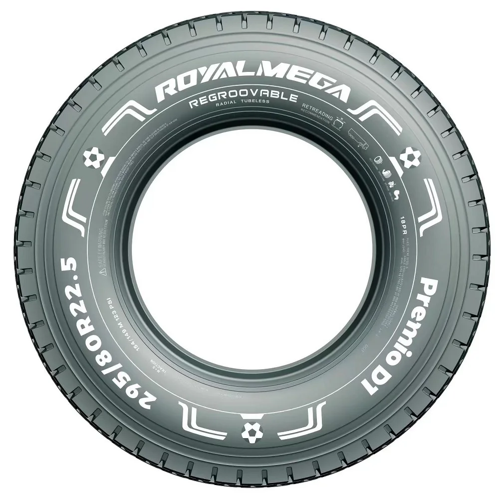 New inmetro tires pneus para caminho de marca drc vietn 29580 295 80 225 275 80 r225 drc royal mega
