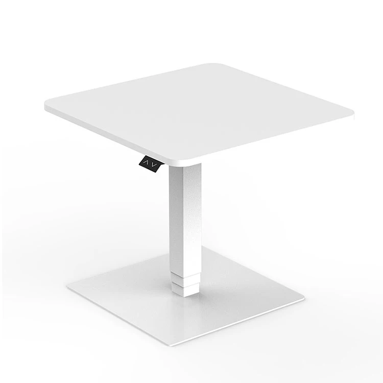 Intelligent Motorized Electric Stand Up Lift Table Frame Up And Down Single Column Adjustable Desk India