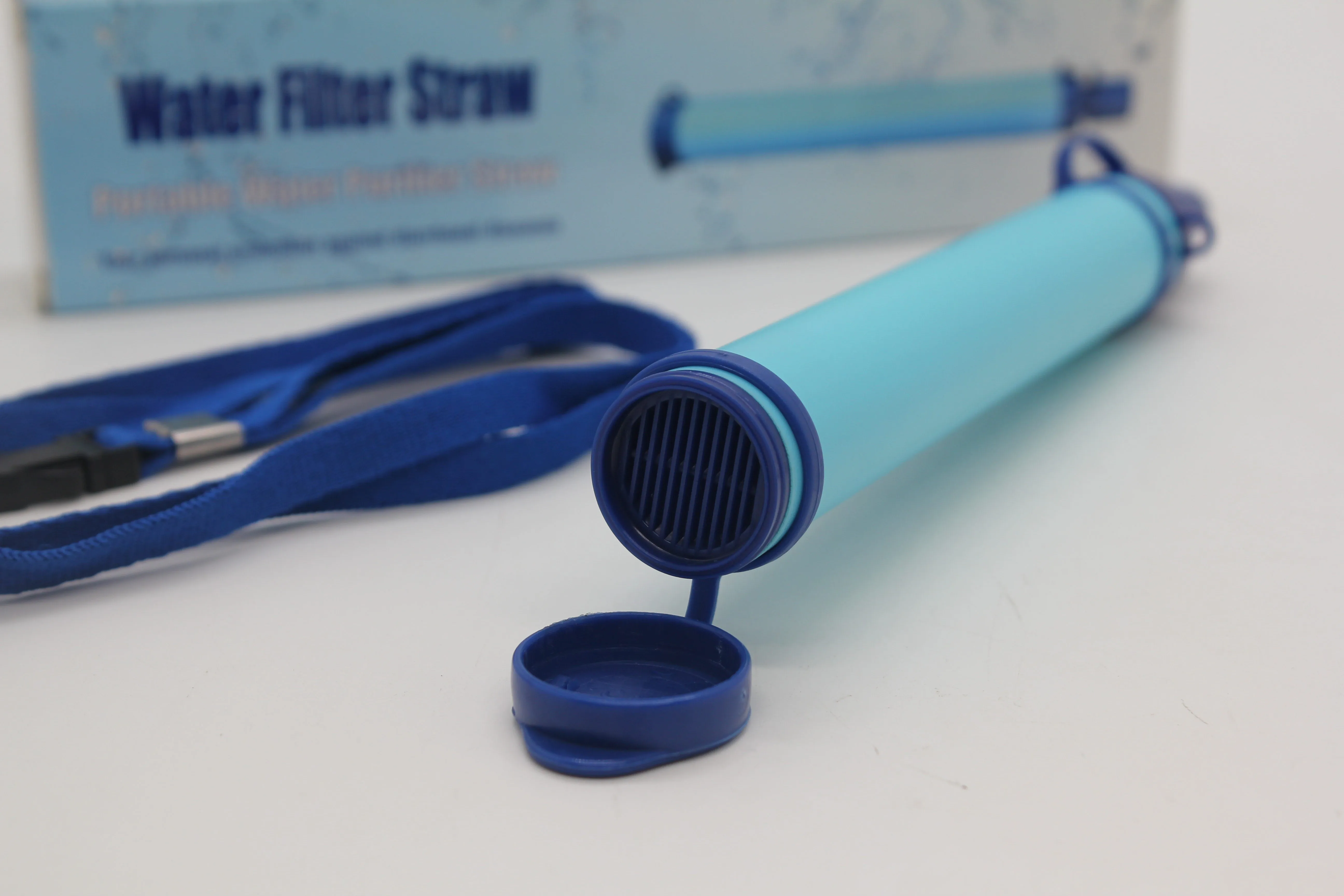 outdoor camping hiking emergency survival gear water filter straw