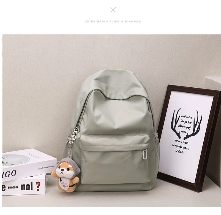 Hot sale New Nylon backpack Teenager Book Bag for girls Different School Bags fashion  Backpack