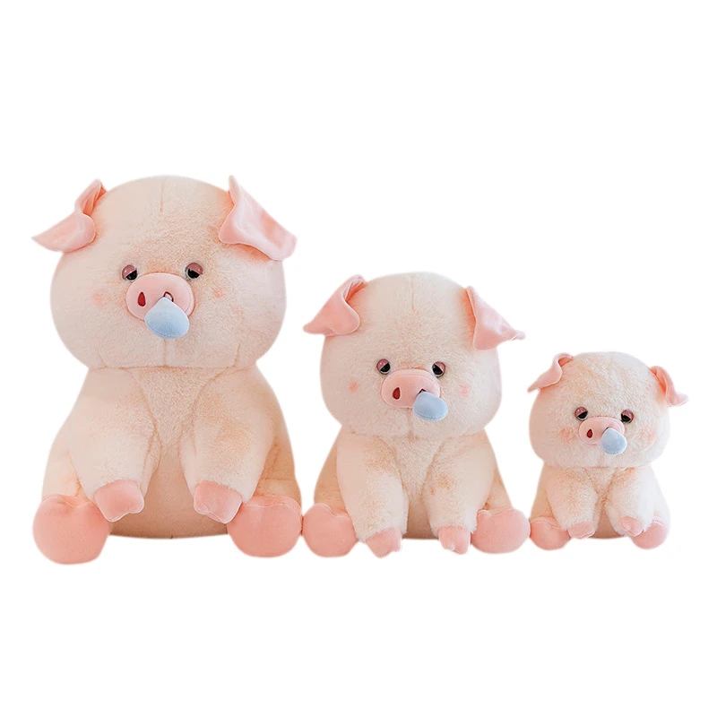 Cute Fat Pink Pig Stuffed Animals Home Decor Sleeping Doll Pig Pillow Toys