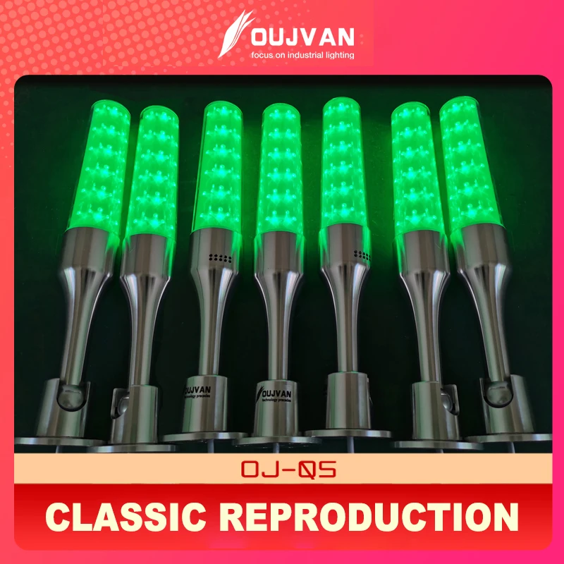 High Quality Hidden Detachable Base Flashing Warning Tower Lamp Light With Alarm Buzzer