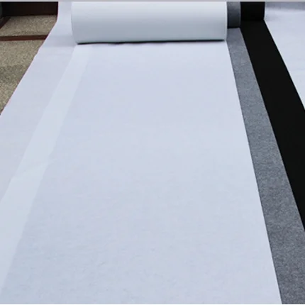 Wholesale non woven red white pink plain exhibition carpet wedding event outdoor carpet