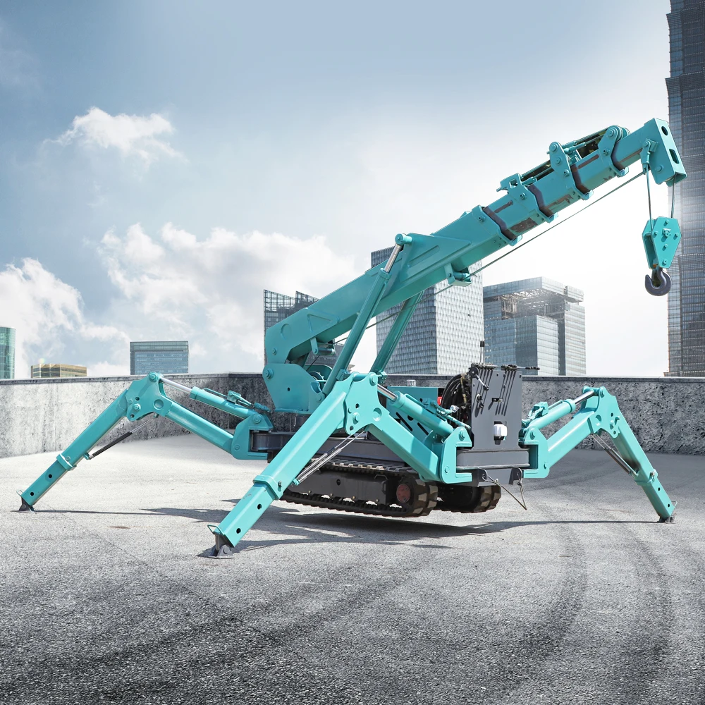 Hengwang HW-SPC3 construction crane Flexible Mini spider crane