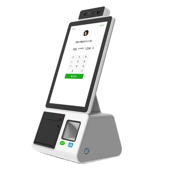 Factory Direct Sale 10.1 Inch Touch Screen China Pos Electronic Terminal Cash Register Machine kiosk For Supermarket