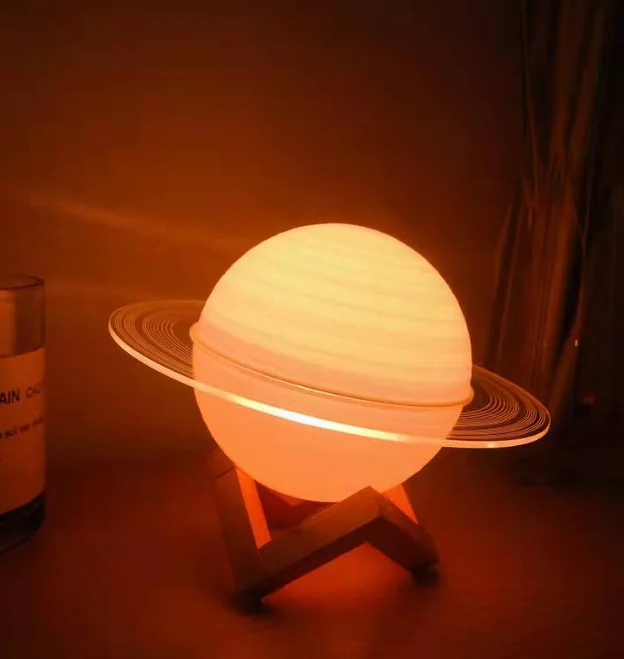 Kanlong Dia16cm  motion sensor  3D planet lamp kids baby night light for children
